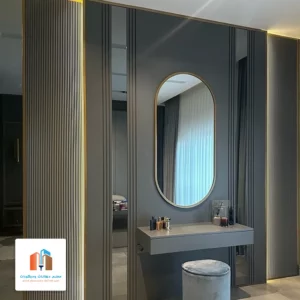 ديكور رفوف تسريحة